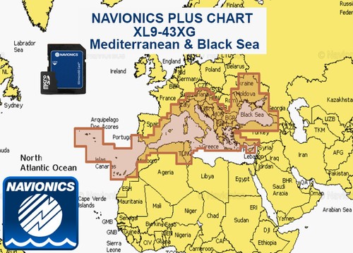 Navionics microsd scheda - navionics+, microsd+sd
