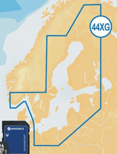 Navionics 44xg mappa nautica - navionics,