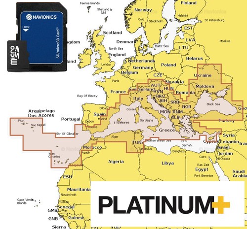 Navionics platinum plus - navionics, carta