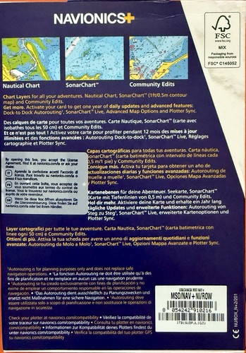 Navionics marine lake - navionics+, &