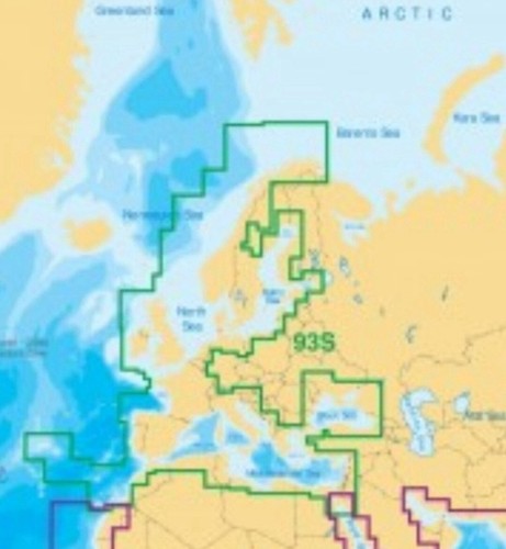 Navionics europe map gps - europe,